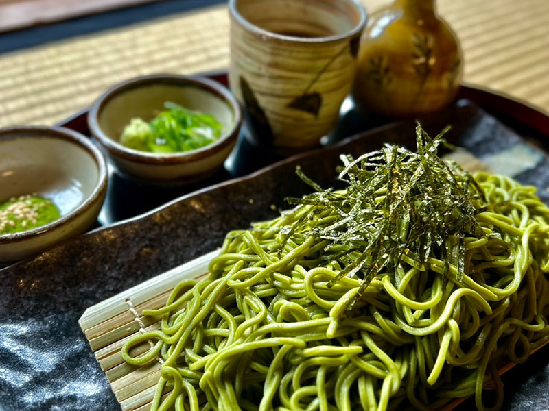 抹茶そば